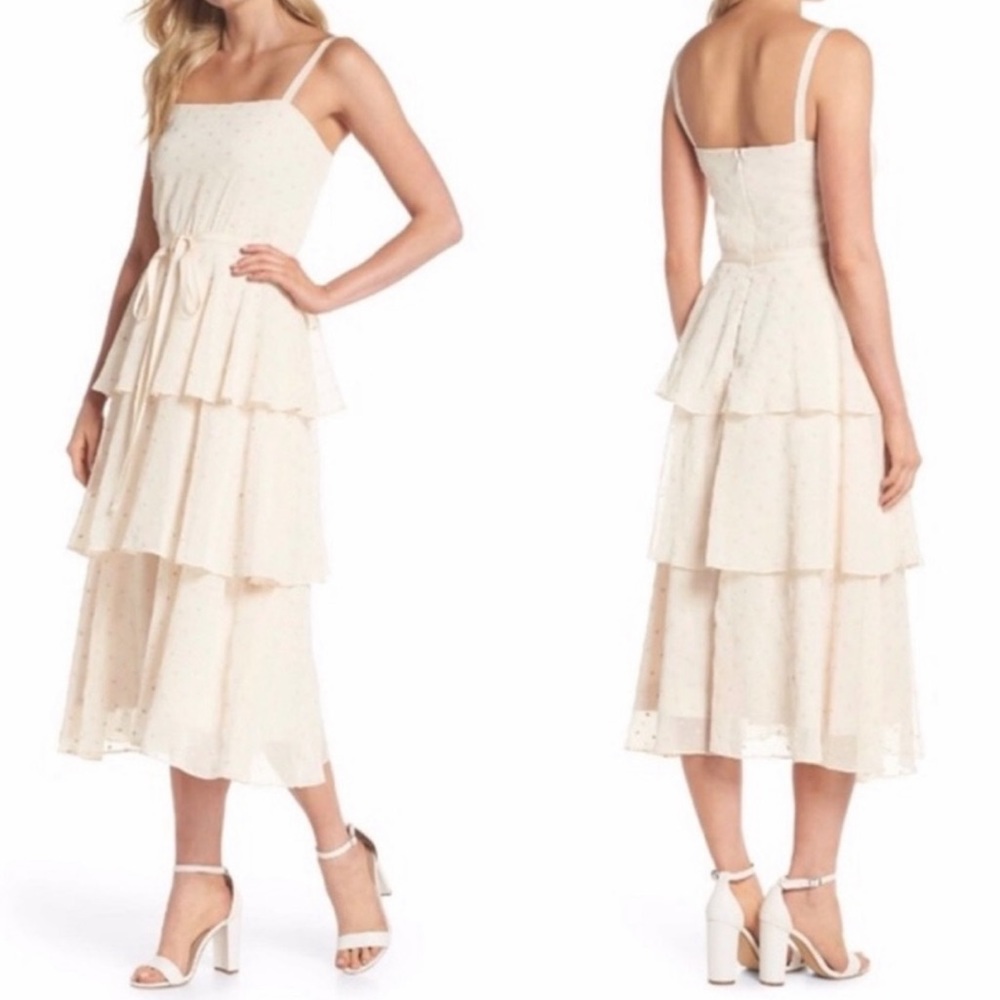 Gal Meets Glam tiered dress